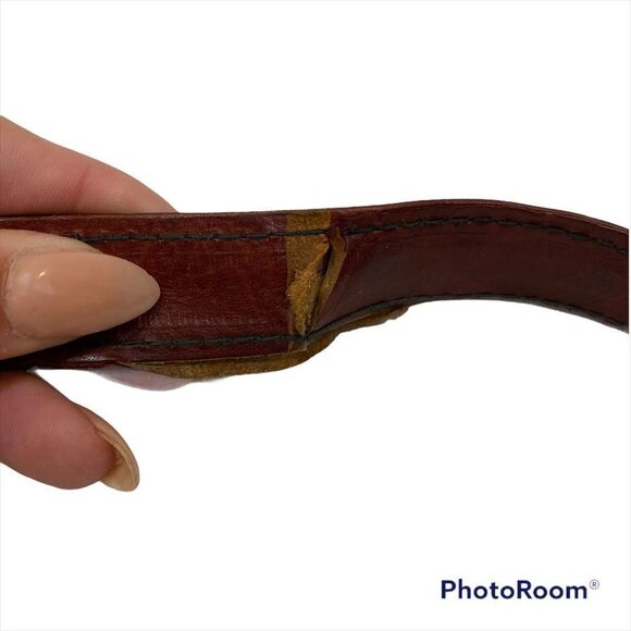 Vintage‎ Leather Oversized Gabbrielli Vittorio Handbag Purse - Picture 3 of 16